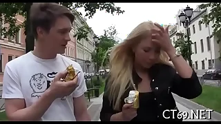 Skinny termagant wants coarse dealings